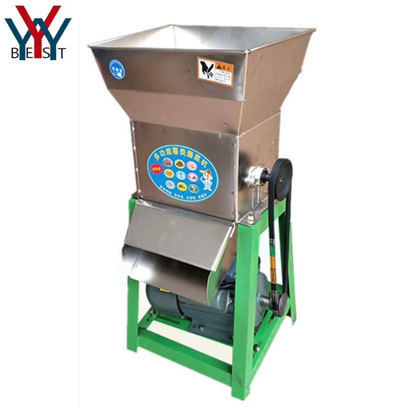 800kg/h Stainless Steel electric sweet potato Starch wet grinder refiner Apple orange banana fruit crusher syrup pulping machine