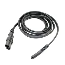 

IEC 60320 C8 Plug to C7 Receptacle Male to Female Power Extension cord Supply Main Adapter Cable 30cm 1ft 1.8m 6ft 5m 16ft