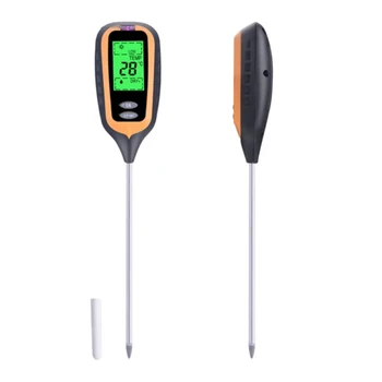 

Tools Soil Tester Thermometer 4in1 Plant Earth Soil Ph Light Temperature