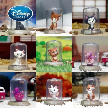 

Genuine Disney The Aristocats Action Figure Blind Box Cartoon Marie Cheshire Cat PVC Doll Toys Wedding Cake Decoration Gifts