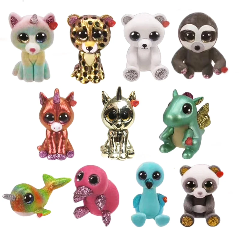 Stuffed Animals Ty Mini Animals | Collectible Figurines Series | Plush Ty  Mini Animals - Stuffed & Plush Animals - Aliexpress