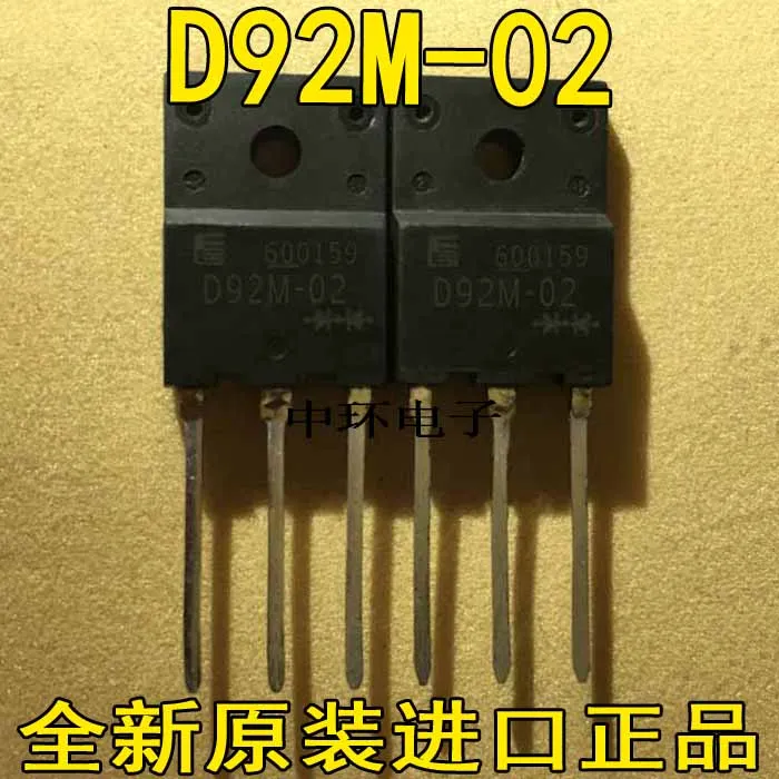 

10pcs/lot D92M-02 20A/200V TO-3PF
