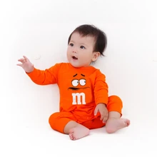 Costume d'automne en coton pour garçon, barboteuse pour nouveau né, combinaison pour bébé, dessin animé, vêtements de maison, pyjama, 0 24m, cadeau
