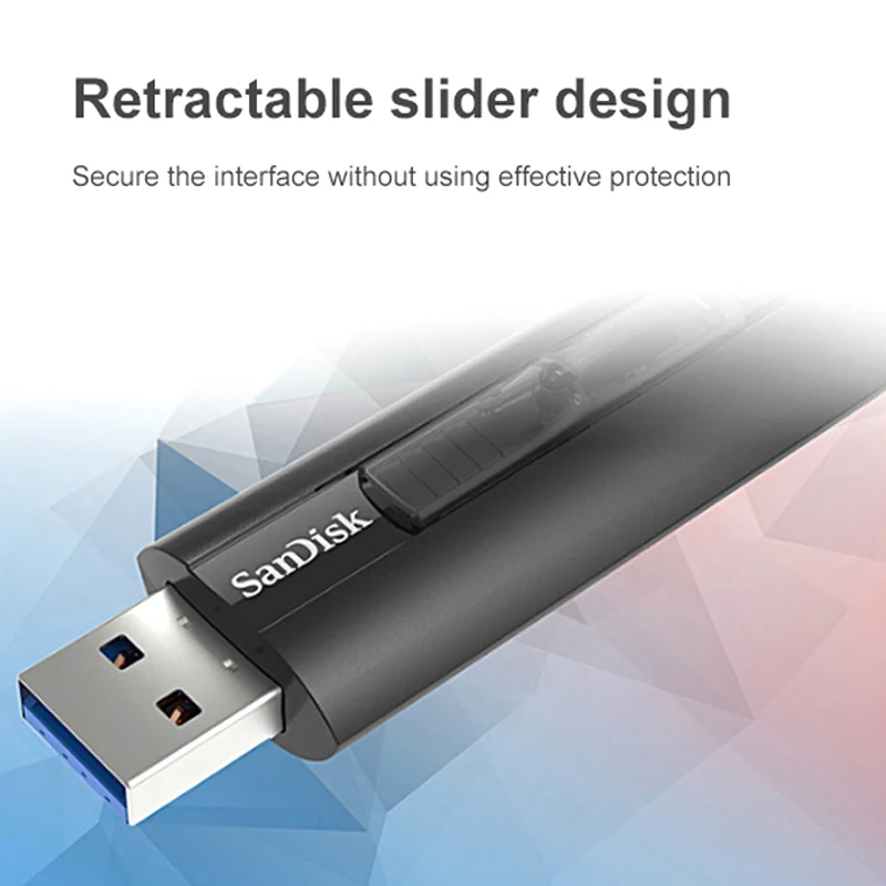 SanDisk Экстремальный Go USB 3,1 флеш-накопитель 128 Гб 64 ГБ флеш-накопитель USB карта памяти Запись 150 МБ/с./с высокоскоростной CZ800