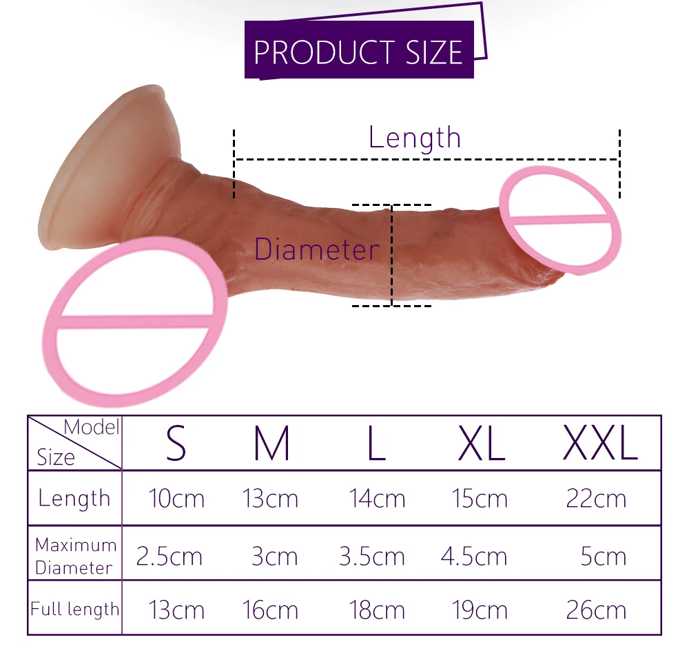 Eyung Horse Dildos Realistic Food Grade Soft Silicone Huge Big Penis With Suction Cup Sex Toys for Man Anal Female Masturbation (2)