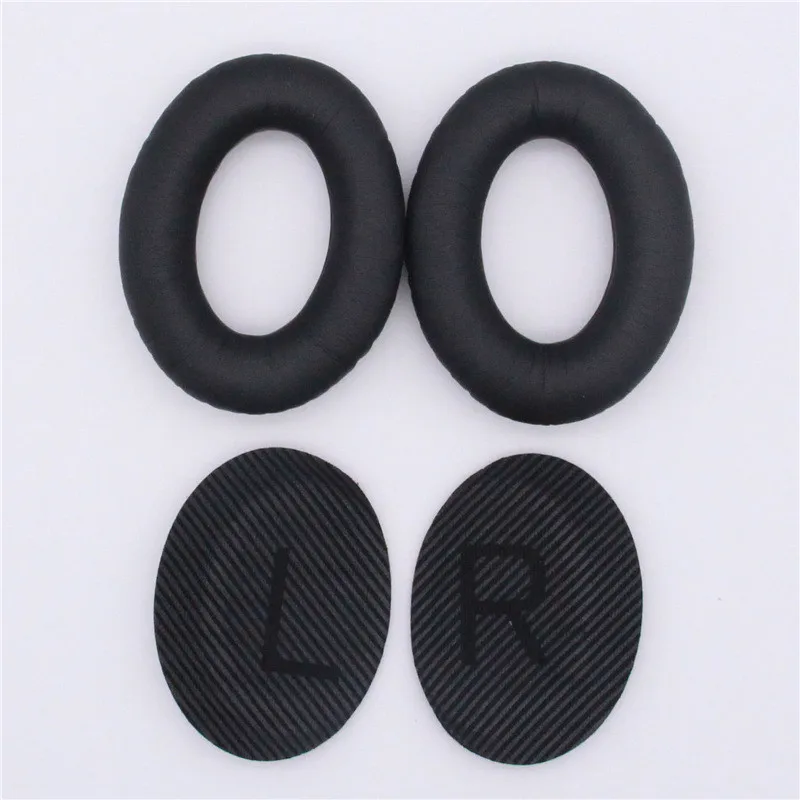 Replacement Ear Pads Earpads for Bose QuietComfort QC 2 15 25 35 Ear Cushion for QC2 QC15 QC25 QC35 SoundTrue SoundLink Around-Ear Headphones (3)