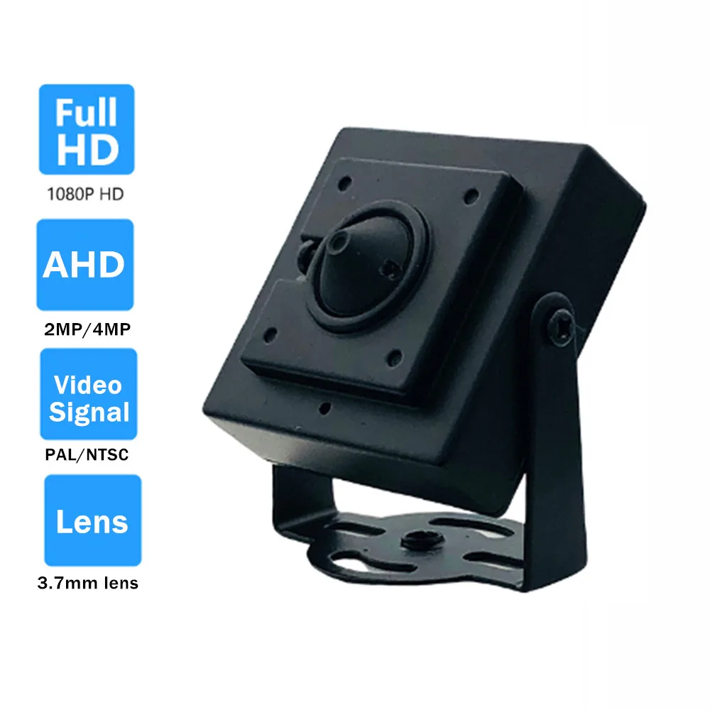 

OwlCat AHD Mini 1080P 720P Video Surveillance Security Cameras 4MP 2MP 1MP HD Megapixels 3.7mm Lens Metal Analog CCTV AHD Camera