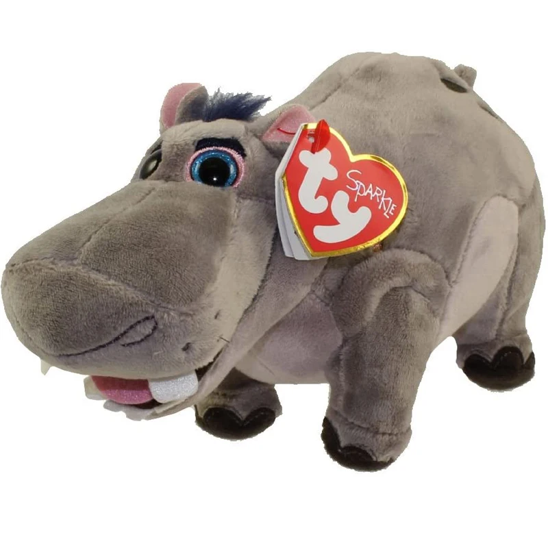 Плюшевые игрушки-животные Ty Hippo мягкая кукла подарок 15 см | Игрушки и хобби