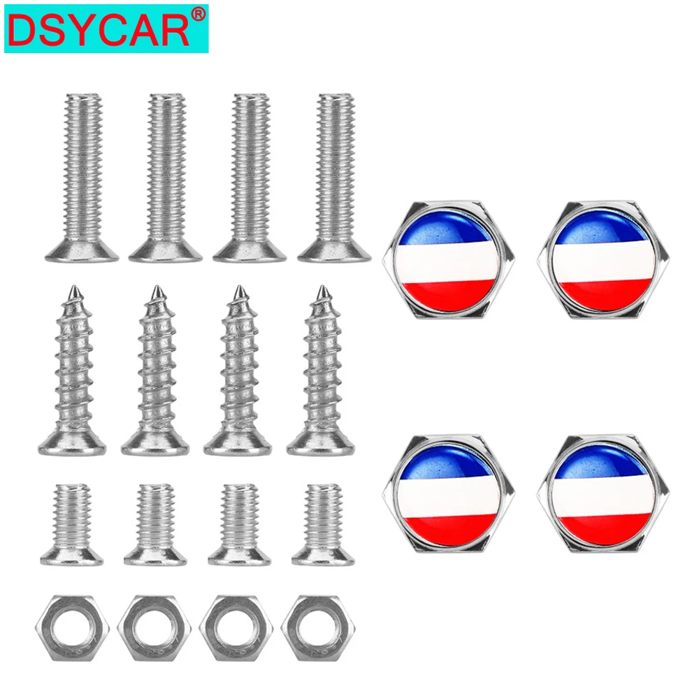 DSYCAR 1 Набор лазерная гравировка Французский флаг силиконовая поверхность