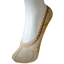 Повседневные кружевные женские носки до лодыжки для взрослых летние акриловые ультратонкие невидимые модные короткие женские сексуальные носки