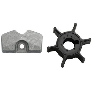 

Boat Engine Impeller for Yamaha 4Hp 5Hp 6Hp & 2/2.5/3/4/5/6HP Fit for Yamaha Outboard Lower Unit Gearbox Anode 6L5-45251