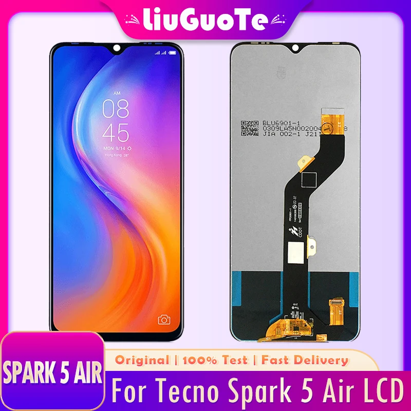 7 0 "Оригинальный ЖК-дисплей для Tecno Spark 5 Air KD6 KD6a замена ремонта |