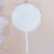 Акриловый Happy Birthday Cake Topper No Texts Blank Plain Acrylic Board For Wedding Birthday Party Cake Decorations DIY Custom