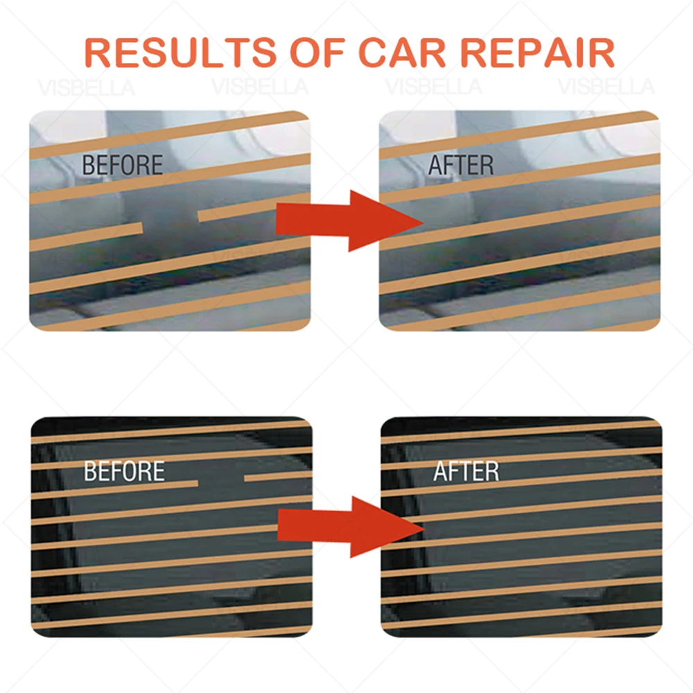 Car Rear Window Defogger Repair Kit, DIY,