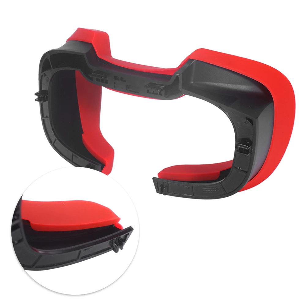 Мягкая силиконовая маска для глаз Накладка для Oculus Rift S VR гарнитура дышащий светильник блокирующая маска для лица покрытие для глаз для Oculus Rift S