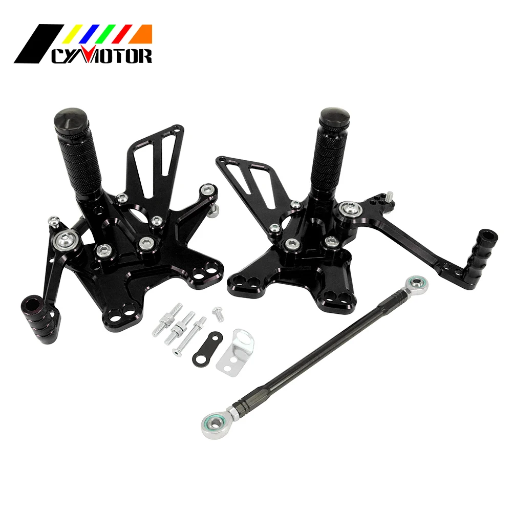 Мотоцикл с ЧПУ Регулируемые подножки для KAWASAKI ZX10R ZX-10R ZX 10R 2011 2012 2013, 11, 12, 13, 14, 15 лет