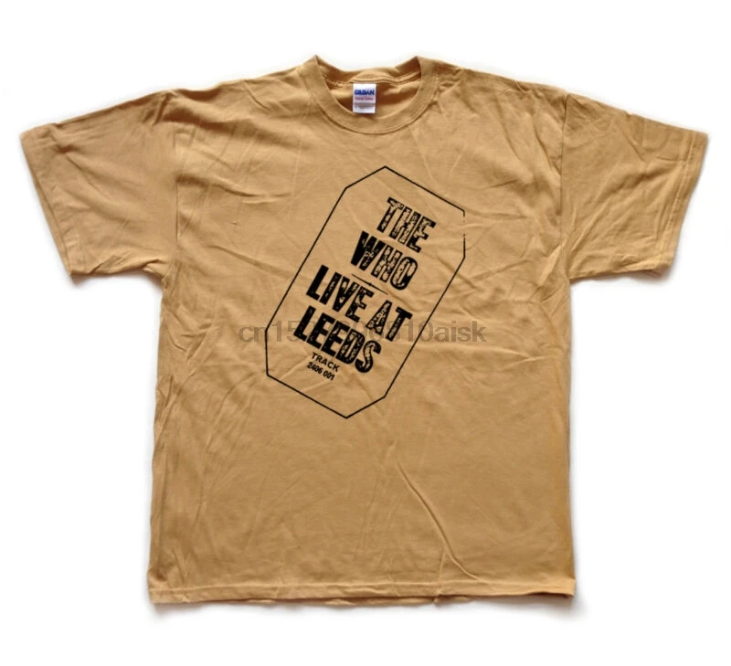 Футболка с надписью The Who Live At Leeds|Футболки| |