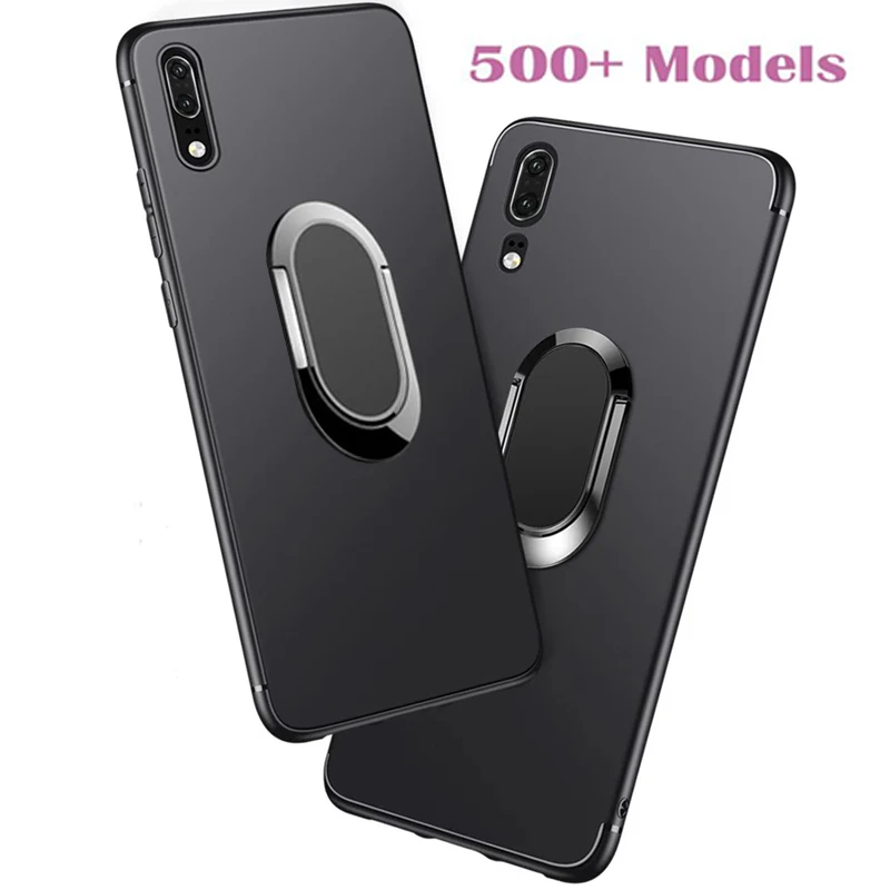 Мягкий чехол для Xiaomi Redmi S2 Y2 Go K20 Pro K30 Zoom 4 Prime 4A Note Global 4X с кольцом-держателем