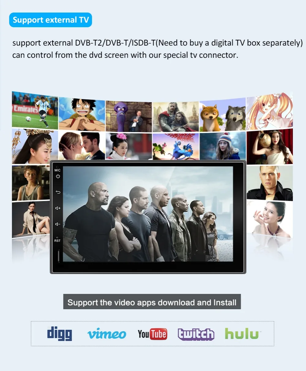 Discount PX6 4G+64G 2din car radio gps android 9.0 car stereo player recorder Radio Tuner GPS Navigation support steering wheel control 21 Discount PX6 4G+64G 2din car radio gps android 9.0 car stereo player recorder Radio Tuner GPS Navigation support steering wheel control 21