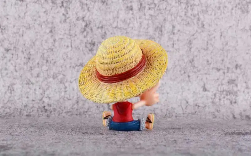 

Cheng yuan Anime One Piece Straw Hat Mission Resonance Series GK Confident of Luffy Garage Kit Model Ornaments