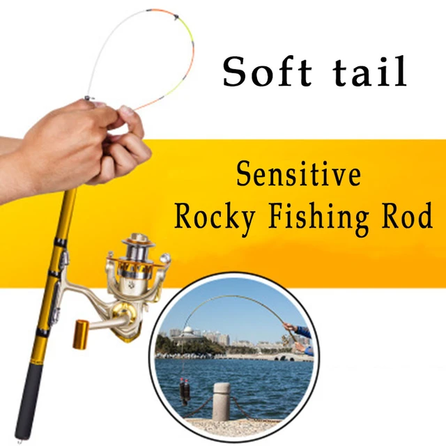 Soft tail rocky pole ultralight sea fishing rod1.5/1.8/2.1/2.4/2.7
