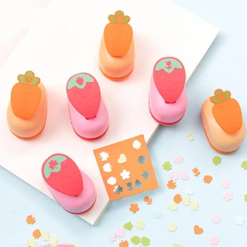 

10pcs Strawberry Embosser Embossing Printing Scrapbook Paper Punch Embossing Machine Handmade DIY Paper Cutter Craft Gift