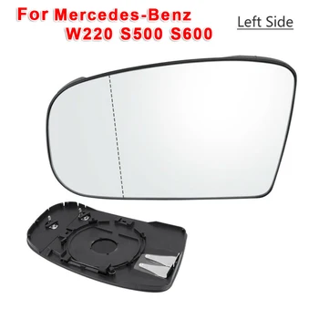 

Car Left Driver Side Wing Rearview Mirror Glass For Mercedes-Benz W220 W215 S55 S65 AMG S430 S500 S600 CL500 CL600 Coupe