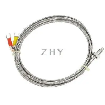 

0-600 Celsius Screw Thermocouple E Type Temperature Probes 2M