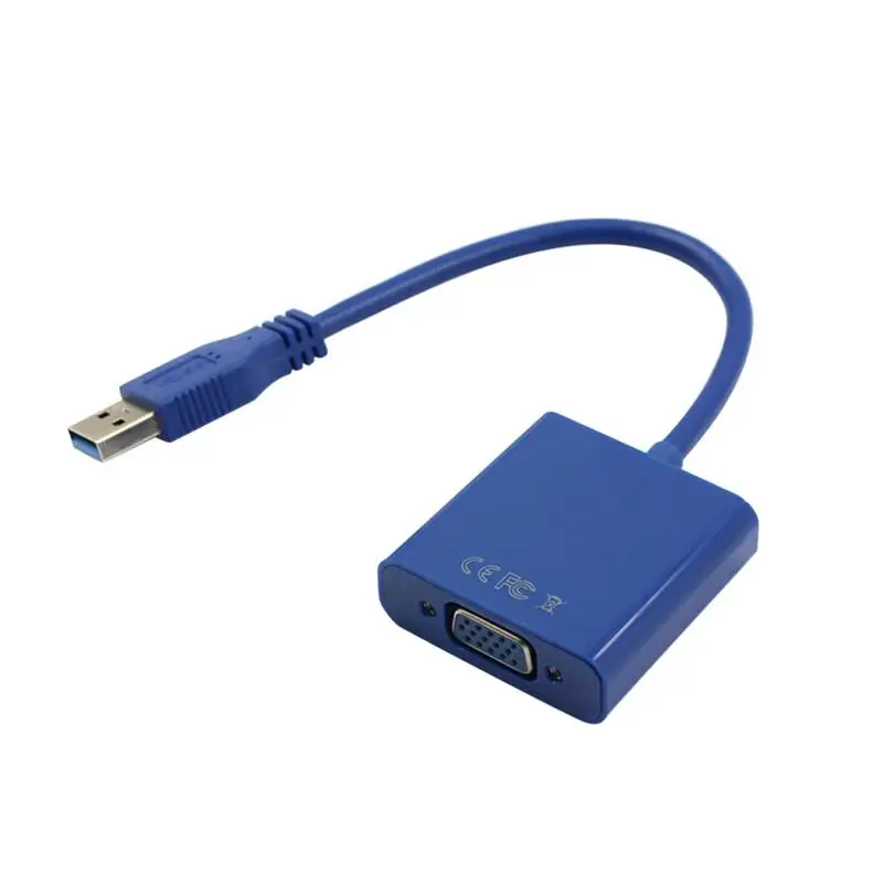 USB 3 0 к VGA адаптер кабель внешняя видеокарта мульти экран дисплей конвертер |