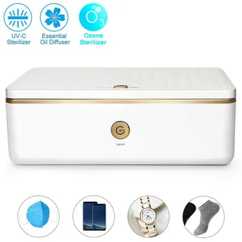 

UV Phone Sterilizer Box Jewelry Phones Cleaner Personal Sanitizer Disinfection Box Phone Box Sterilization Cabinet New Z0420