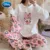 Disney Girl Осень и Зима Фланелевая Пижама Микки Король Лев Принт Мультфильм Сумка Для Хранения Теплый Плюшевый Пижамный Костюм