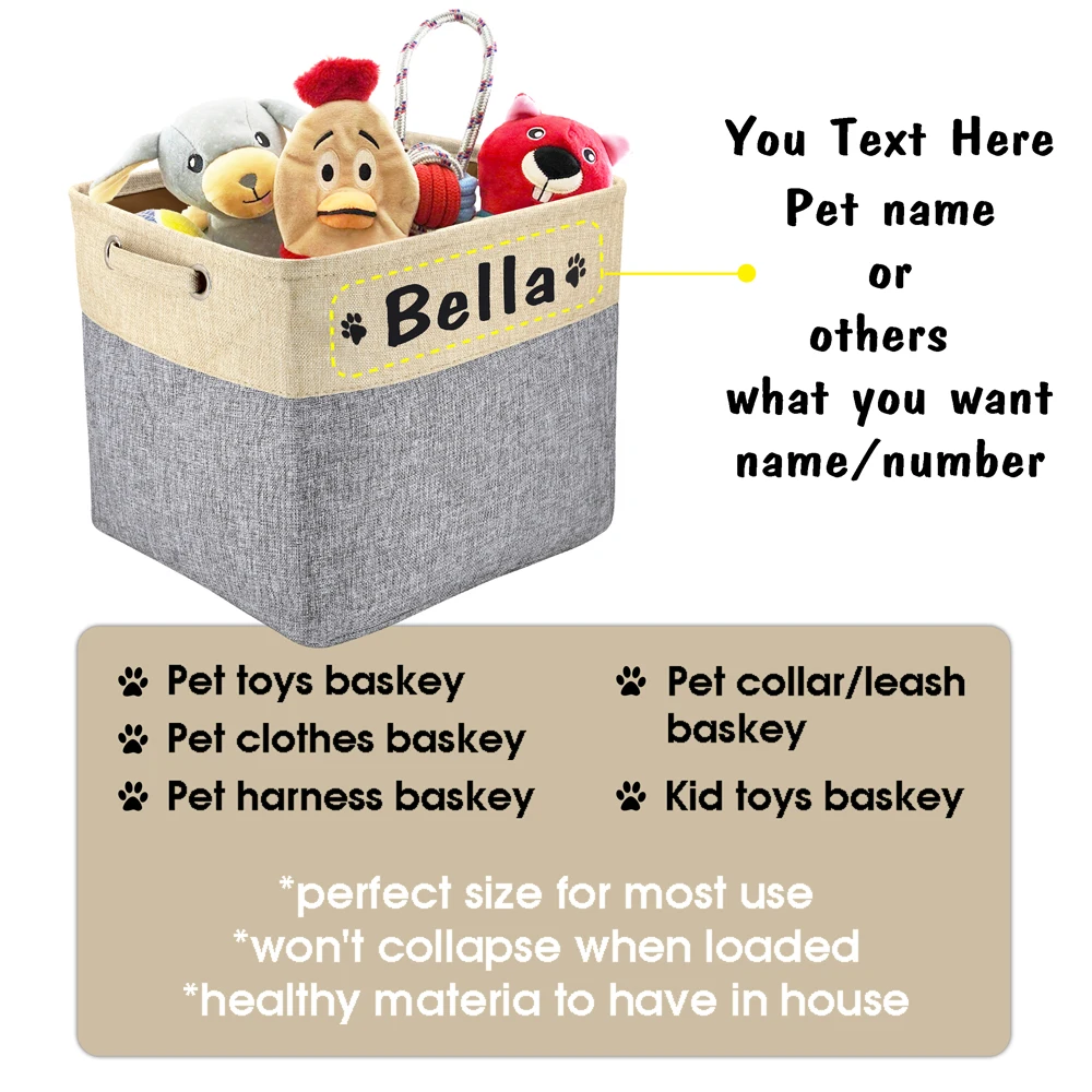 Clothes and Toy Storage Box Dog - PeticaDeals
