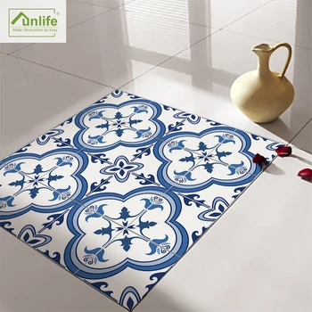 

Funlife Portugal Pattern DIY Wall Sticker Home Decor Waterproof Self-adhesive Removable Floor Sticker Kitchen Bathroom DB115