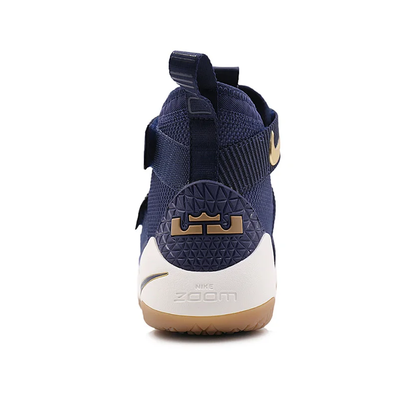 Оригинальные оригинальные LBJ мужские баскетбольные кроссовки LEBRON SOLDIER XI LBJ дышащие спортивные кроссовки легкие Нескользящие 897645