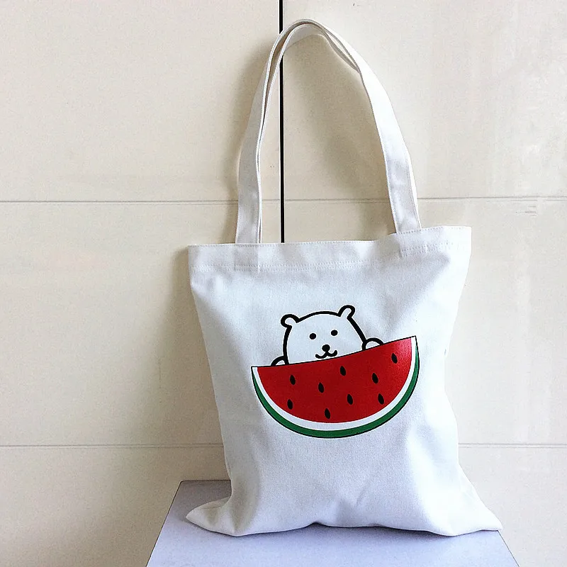 

Micro South Korea Ulzzang Dongdaemun Soft Girl Harajuku Street Snap Canvas Bag Hand Shoulder Shopping Bag
