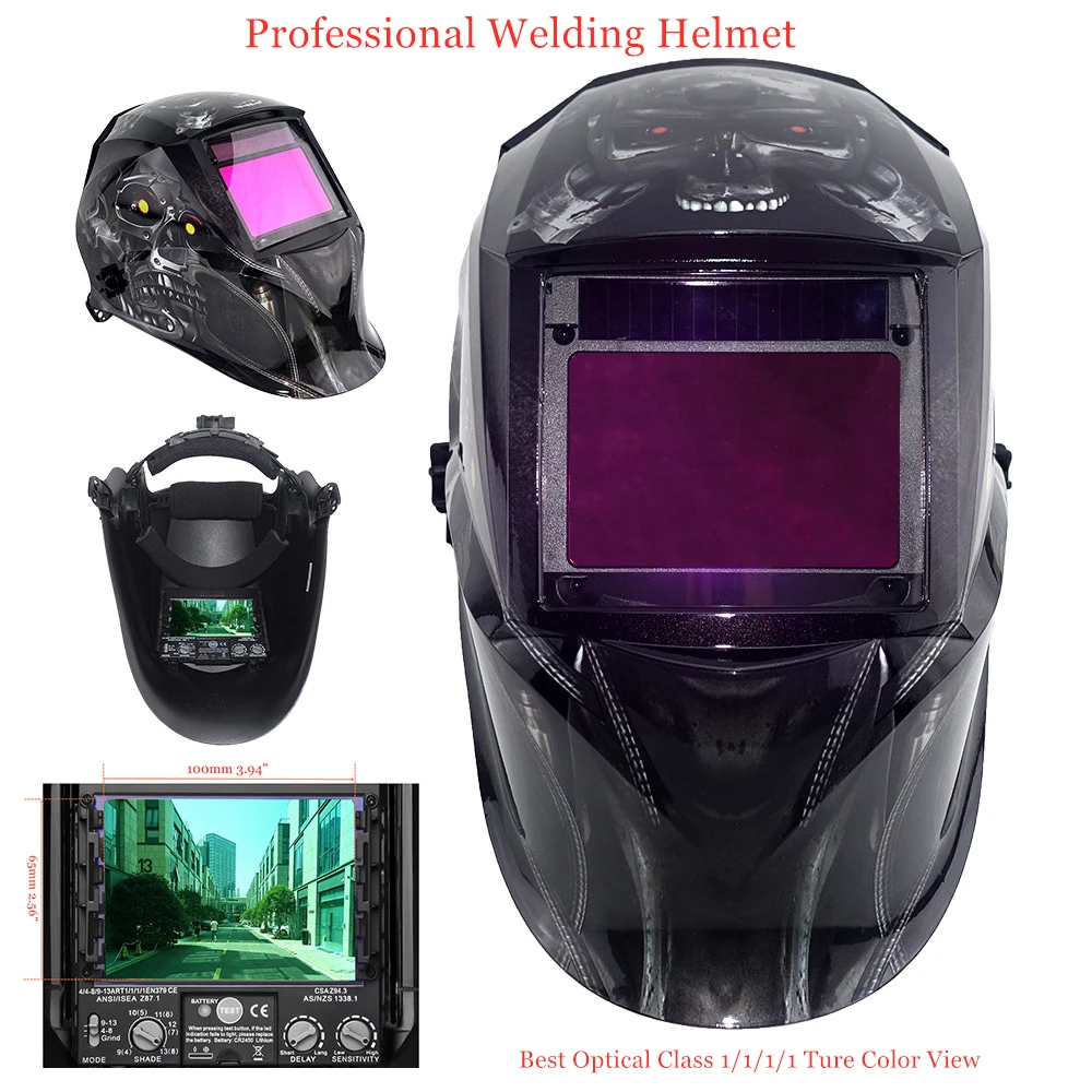 auto darkening welding hood