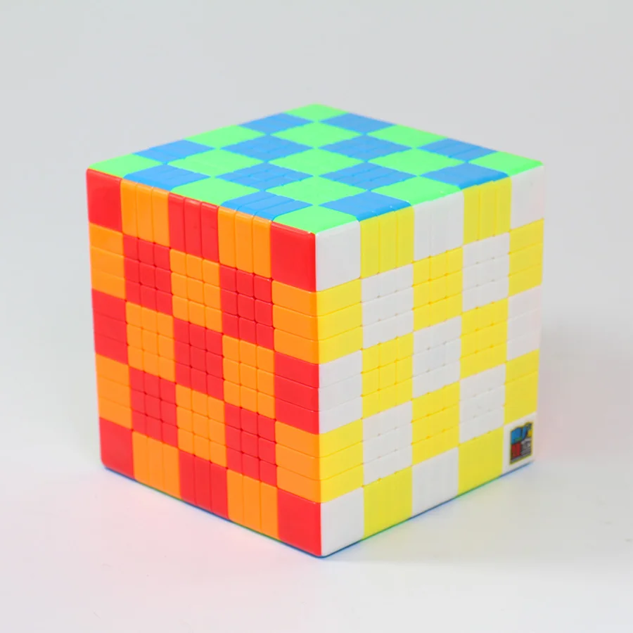 Moyu Meilong 10x10 Cube speed Magic11x11x11 10x10 Cube Puzzle Magico Cubo 11x11 Профессиональный Кубик Рубика без наклеек для детских игрушек