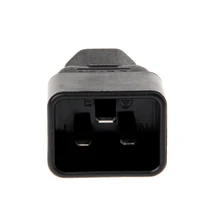 IEC 320 C20 3-контактный разъем для C13 3-Pin гнездовой разъем Питание конвертер адаптер AXYF