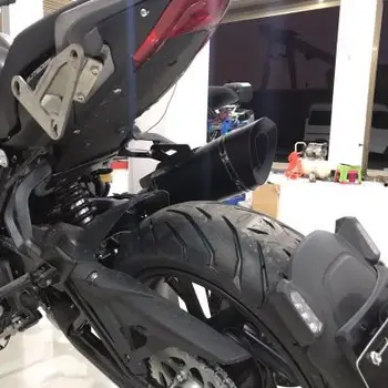 

For Benelli 752s refitting middle tail section of exhaust pipe refitting carbon fiber titanium alloy exhaust pipe