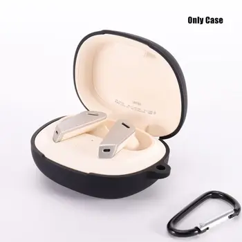 

New Dust-proof Protective Cover Soft Silicone Case with Carabiner for EDIFIER TWS NB2 Wireless Bluetooth Headphones