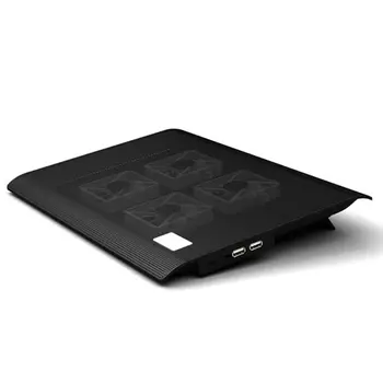 

Silent Laptop Radiator with Adjustable Stand 6 Fans Dual USB Laptop Radiator