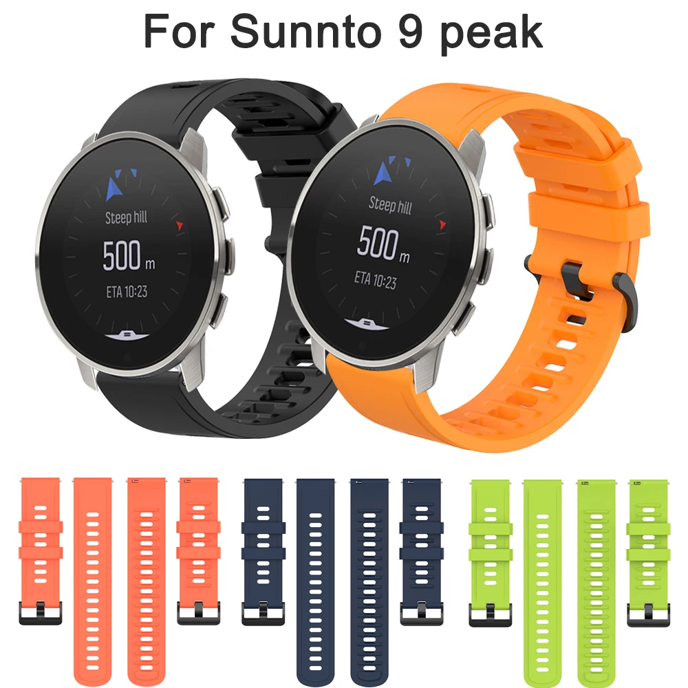 Ремешок для смарт-часов Suunto 9 Peak силиконовый браслет | Электроника