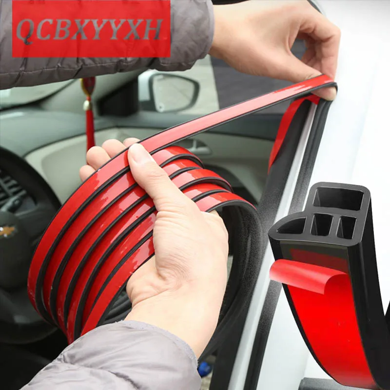 Автомобильный стиль, уплотнительная прокладка для двери, стикер, звукоизоляция багажника, водонепроницаемый уплотнительный стикер, универсальные автомобильные внешние аксессуары
