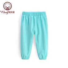 Брюки; однотонные повседневные штаны для малышей; сезон весна-осень; детская одежда для мальчиков и девочек; модные весенние штаны