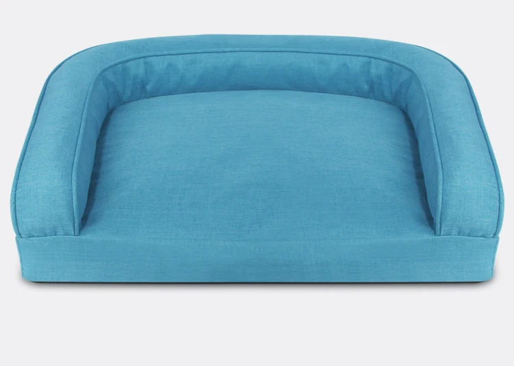 Linen Cloth Kennel Autumn Winter Warm Pet Dog Nest For Dogs Cats Removable Washable Pet Sleeping Sofa Bed Cats Nest Dog Mattress (1)