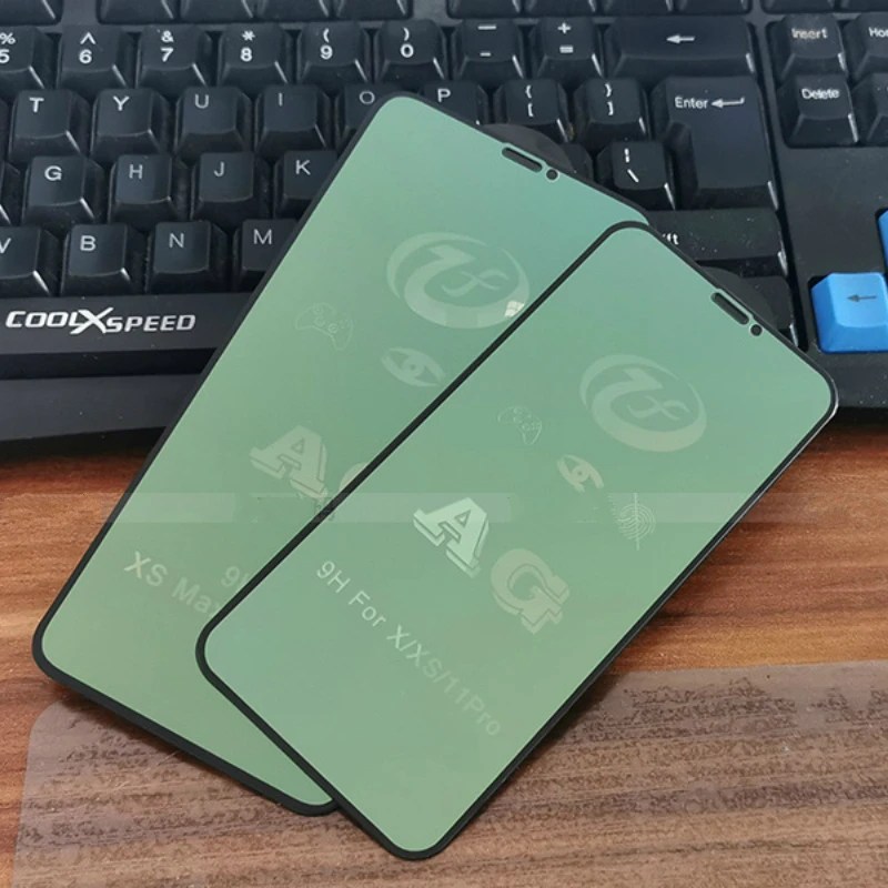 Midnight Green Matte Tempered Glass for Apple iPhone 11 Pro Max 11Pro Anti-Glare Frosted Screen Protector for iPhone X XS Max XR Midnight Green Matte Tempered Glass for Apple iPhone 11 Pro Max 11Pro Anti-Glare Frosted Screen Protector for iPhone X XS Max XR