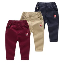 Детские брюки; ; повседневные брюки для мальчиков; детские брюки в Корейском стиле; коллекция года; сезон осень; новые стильные модные брюки