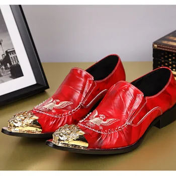 

Tenis Hombre British Style Men Casual Leather Shoes Korean Style Pointed Toe Fashion Shoes Man Genuine Leather Loafers Slip-on