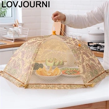 

Cooking Pot Cooker Vegetable Table Sartenes Anti Fly Cook Umbrella Kichen Keuken Cozinha Part Cookware Cocina Folding Food Cover