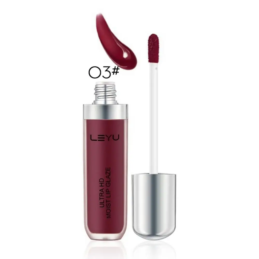 Lips Makeup 6 Colors Liquid Lipstick Matte Lip Gloss Tint Long Lasting Moisturizing Non-stick Cup Lip Glaze maquiagem - Цвет: A3